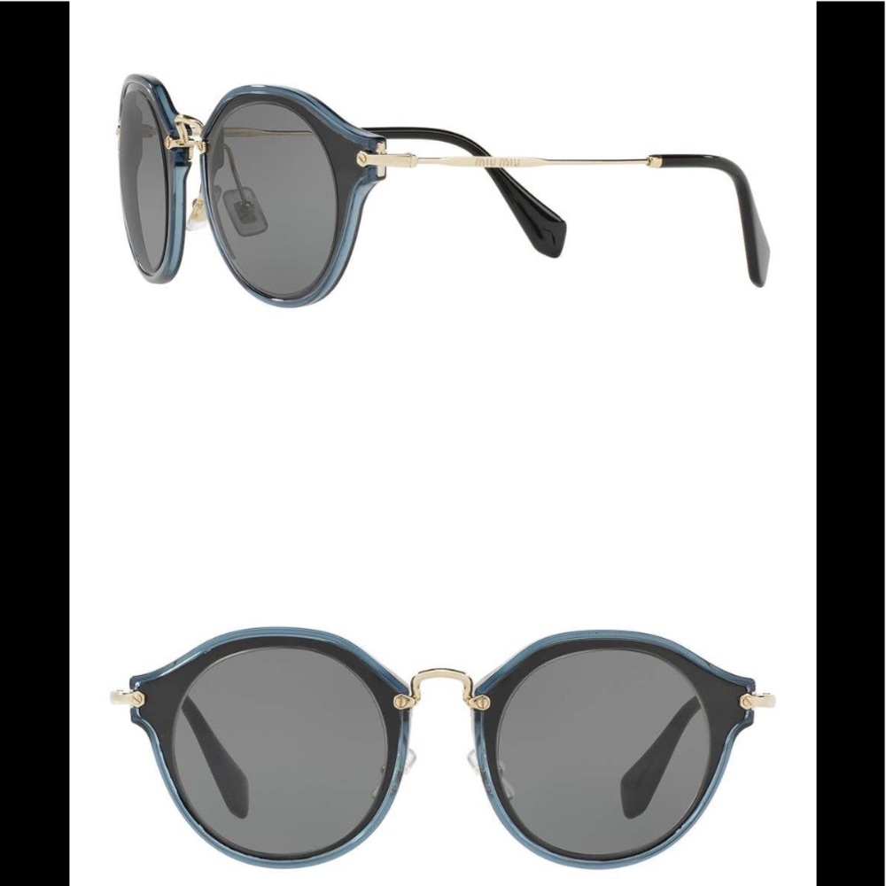 NEW Miu Miu Round Sunglasses $540